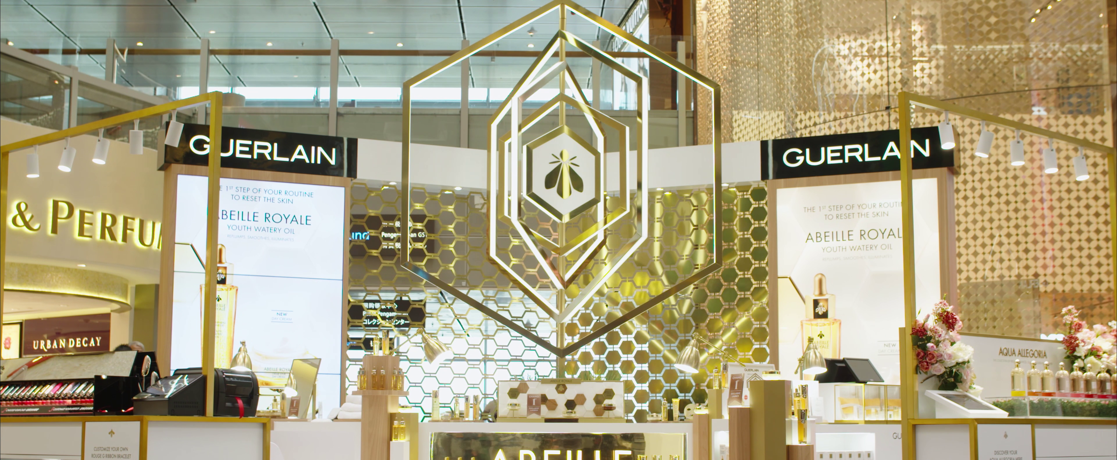 Guerlain – Abeille Royale Skincare Launch, Changi Airport
